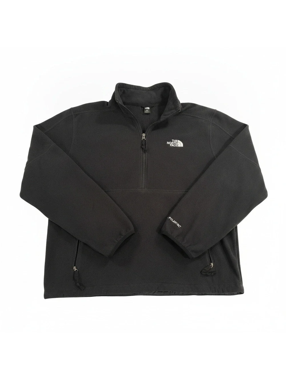 The North Face Black Polartec Cyber Fleece Pullover Jacket